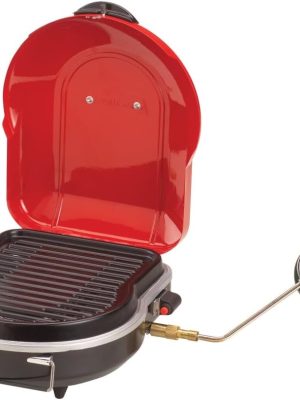 Propane Grill with 6000 BTUs of Power Portable Folding Grill with Adjustable Burner & Button