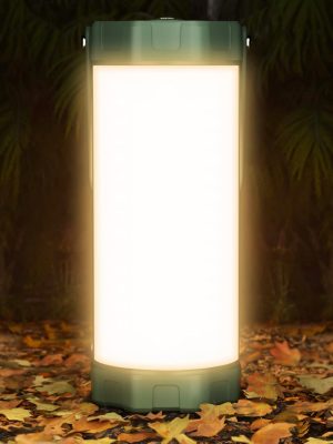 Camping Lantern Rechargeable, Up to 80Hrs, 5000mAh 106 LED Lantern with 5 Brightness 3 Modes & SOS, IP68 Waterproof, Max 1200LM, Camping Light for Power Outages Hiking Emergency Hurricane