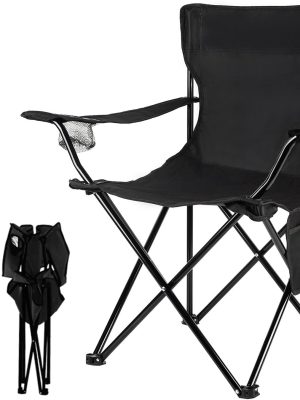 Folding Camping Chairs- Lightweight, Portable Chair for Beach, Lawn, Outdoor Sports